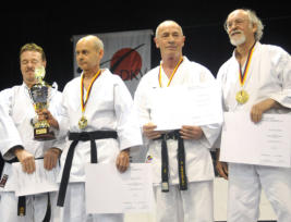 Deutsche Meisterschaft 2011 - Wolfgang Krämer (zweiter von links)